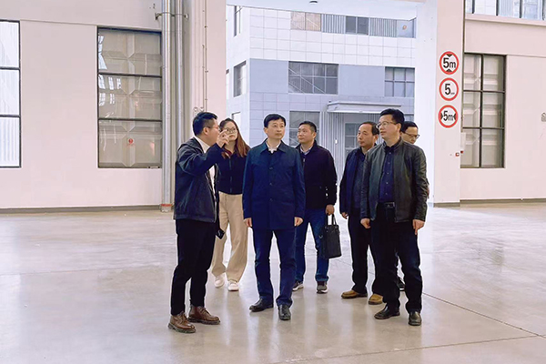 Shucheng County Mayor Wang Wanxi visited the company for investigation and research work